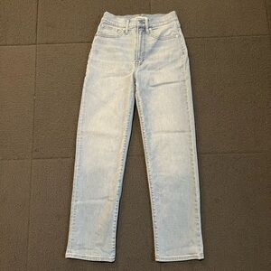 Madewell perfect vintage straight jeans